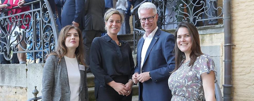 „Rheinland Hand in Hand“ mit Wirtschaftsministerin Neubaur