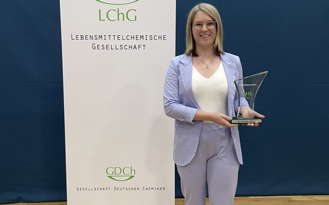 Aromaforschung prämiert: Dr. Christine Stübner gewinnt Zukunftspreis