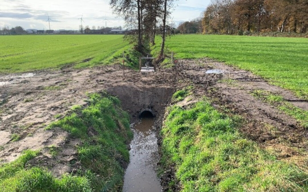 Steuerbare Stauwehre sorgen für eine klimafreundliche Wasserrückhaltung im Rahmen des NiersCon-Projektes