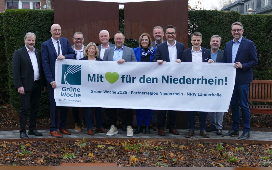 „Partnerregion Niederrhein“ präsentiert sich auf der Grünen Woche 2025 in Berlin