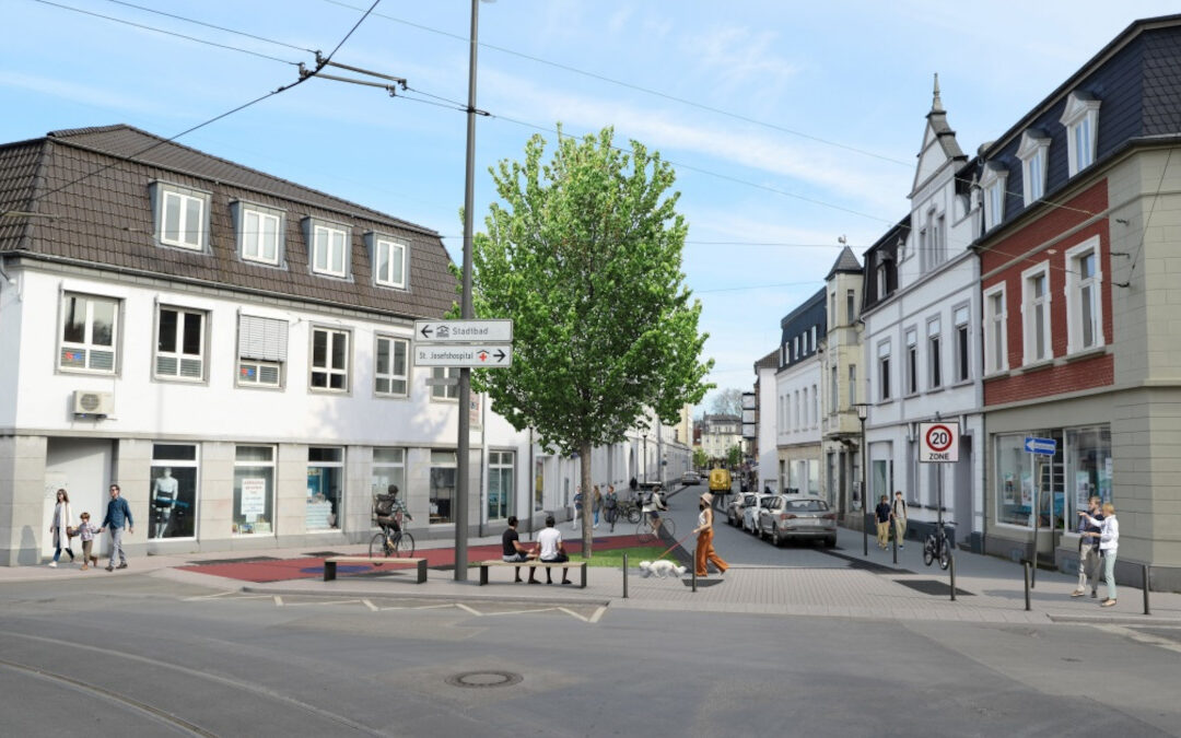 Alte Krefelder Straße in Uerdingens Zentrum soll Promenade werden