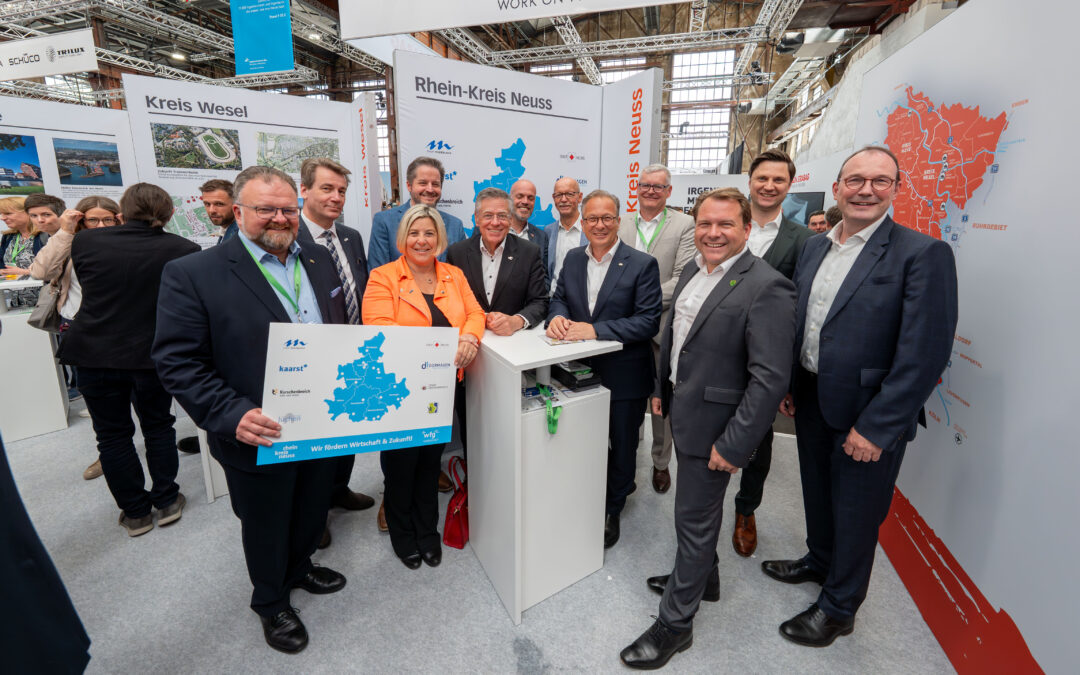 Spannende Projekte aus dem Rhein-Kreis Neuss bei der polis Convention