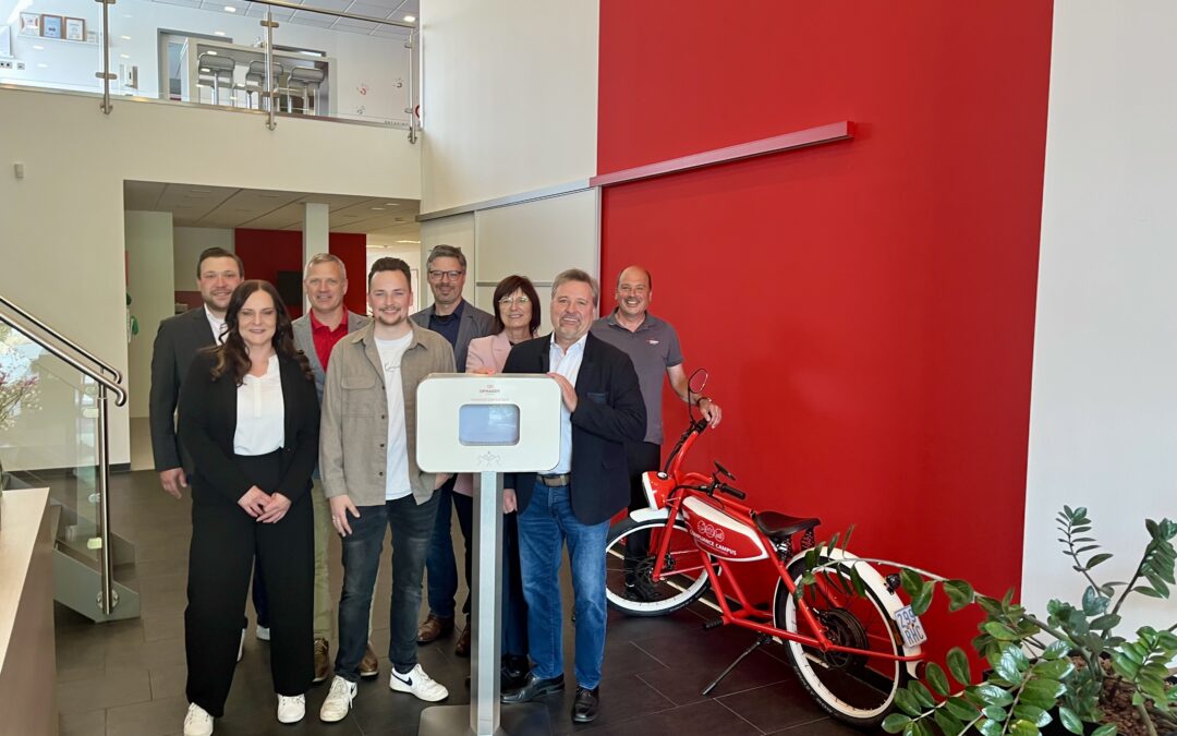 Das Zentrum für Händehygiene liegt in Issum