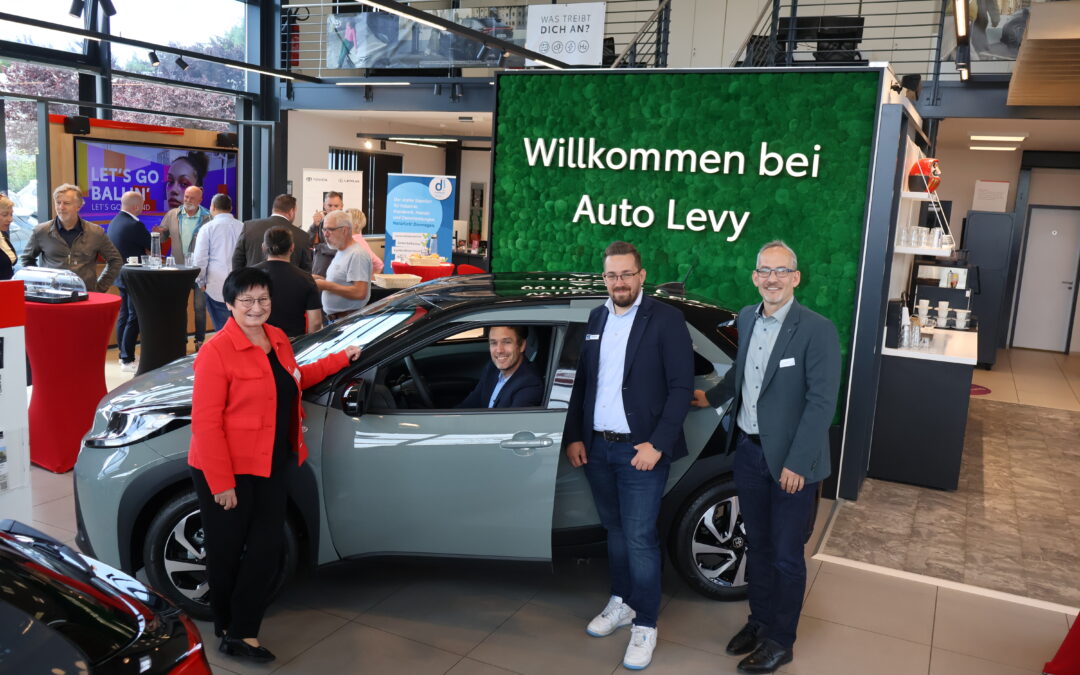 Impulse für Dormagen: Unternehmerfrühstück bei Auto Levy