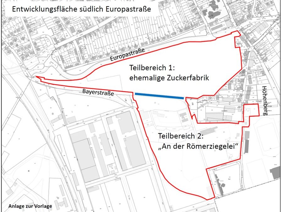 Zwischen Innenstadt und CHEMPARK: Stadt entwickelt 27,8 Hektar großen Campus für neue Wirtschaftsimpulse