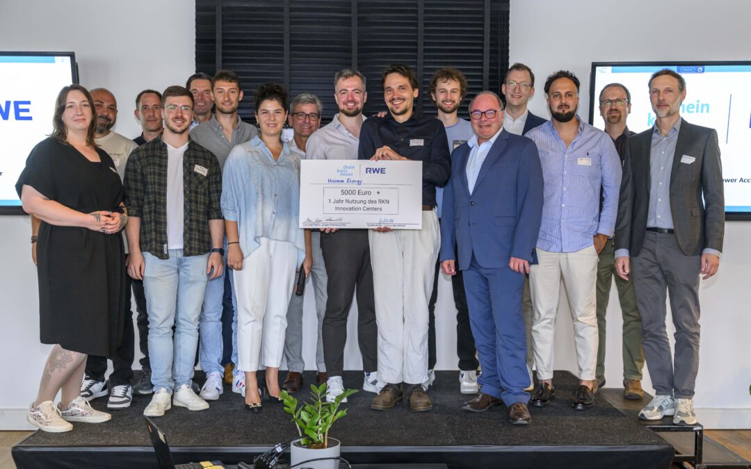 „Accelerate Power“: minimum energy siegt bei Start-up-Wettbewerb von Kreis und RWE