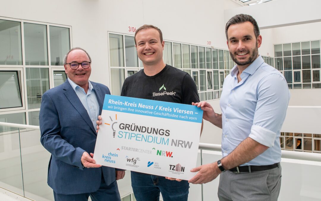 Start-up BasePeak: Gründungsstipendium NRW für zukunftsweisende KI-Lösung